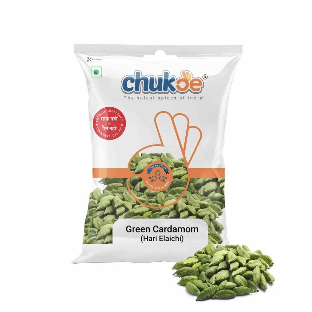 Chukde Spices Green Elaichi / Cardamom 50g