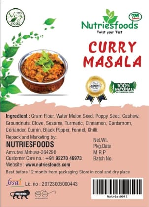 Curry Masala 100 G Curry Masala 100 G