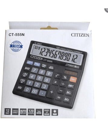 Citizen CT 555n 12Digit Calculator