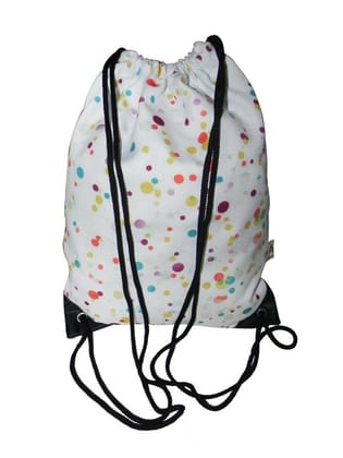 Astara printed drawstring bag