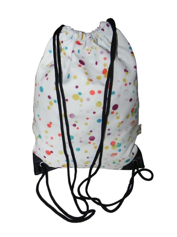 Astara printed drawstring bag