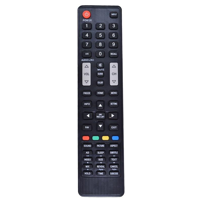 RESORB LED 399 LCD/LED Remote No. MX07, MAX07 Compatible/Replacement for Micromax LCD/TV Control