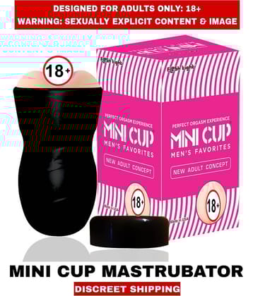 MALE ADULT MINI CUP PUSSY MASTURBATOR For Men