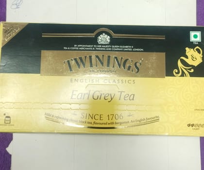 Twinings English classics Earl grey Teabags 