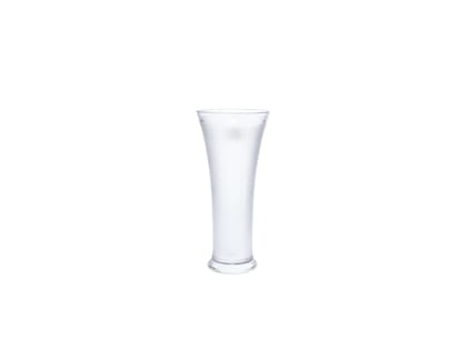 V4 Kitchen Partner Pilsner Frosted Glass, Unbreakable Drinkware, Premium Polycarbonate - 250ml (Set of 6 Pieces)