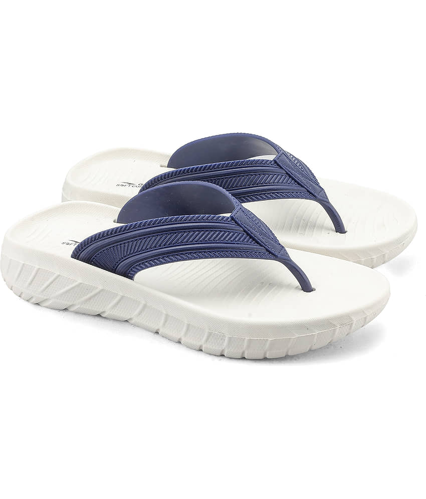 ASIAN SAFARI-14cBLKGRY Black Men's Thong Flip Flop