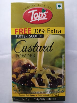 Tops Butter scotch Custard Powder 