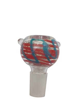 Red Snake 19 mm Glass Bowl
