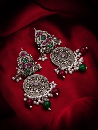 Morison Golden Chandelier Earrings A Statement of Grand Elegance