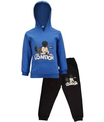 CATCUB Unisex for Baby Cotton Tops & Bottoms Sets ( Blue )