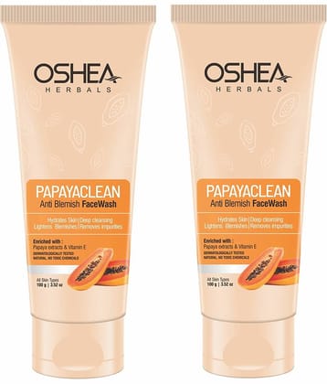 Oshea Herbals Papayaclean Anti Blemish Face Wash 100grams