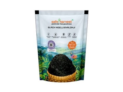 Safe Harvest Kalonji 100g, Pesticide- Free