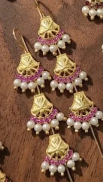 Earcups Bloom Long Earrings -