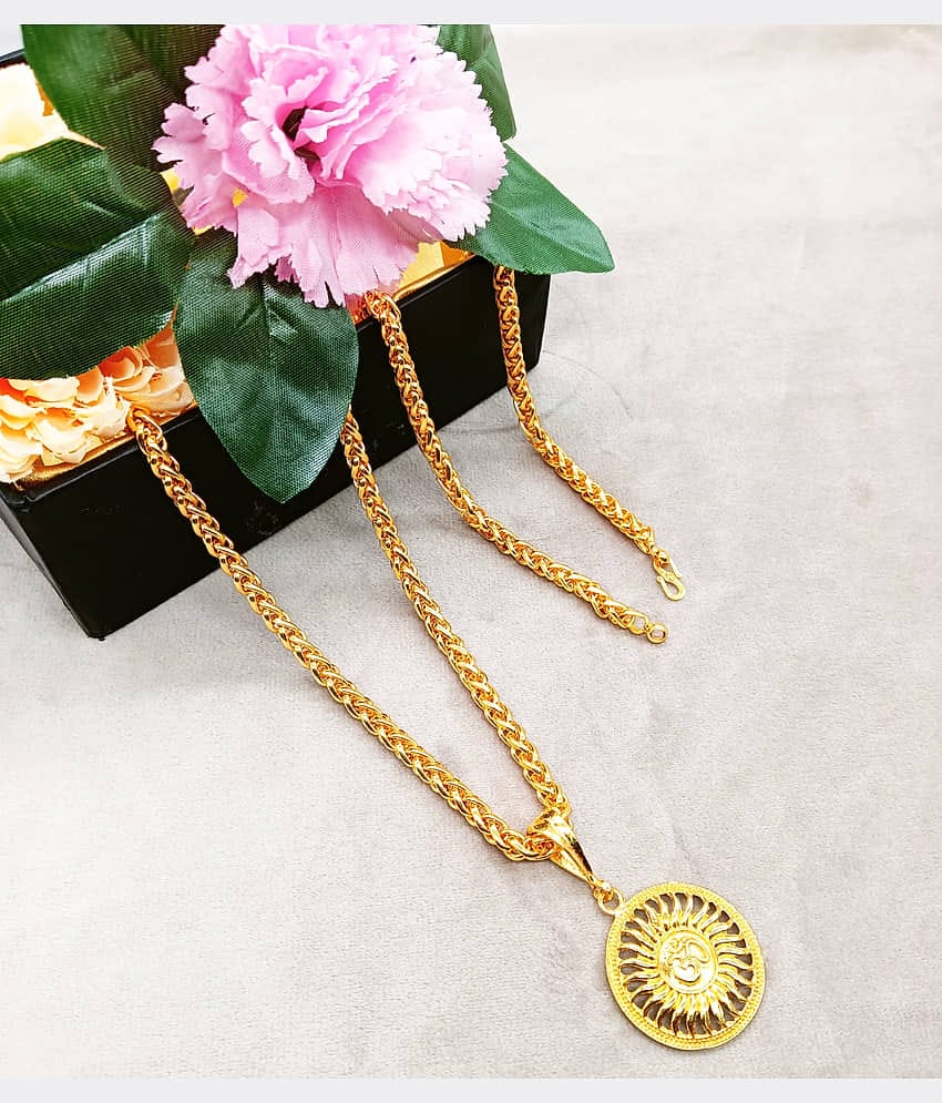 JIPPA Gold Pendant set ( Pack of 1 )
