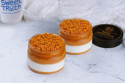 Biscoff Cheesecake Jar Combo (Pack Of 2)