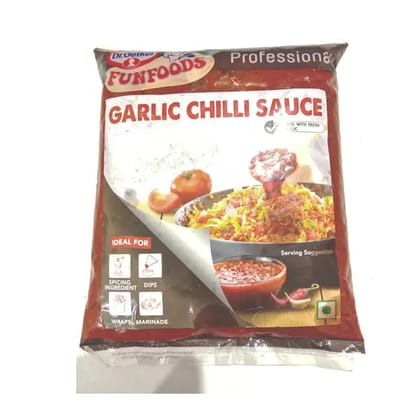 Dr.Oetker Funfoods Professional Garlic Chilli Sauce 1Kg