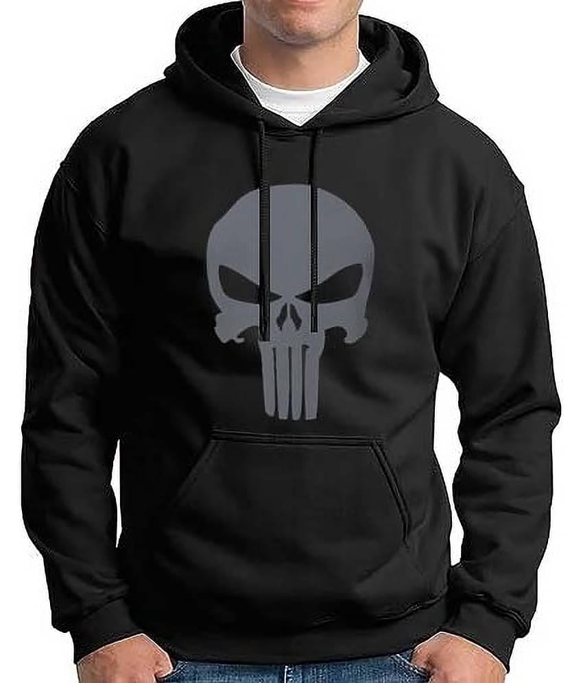 code yellow Fleece Hooded Men's Sweatshirt - Black ( Pack of 1 )