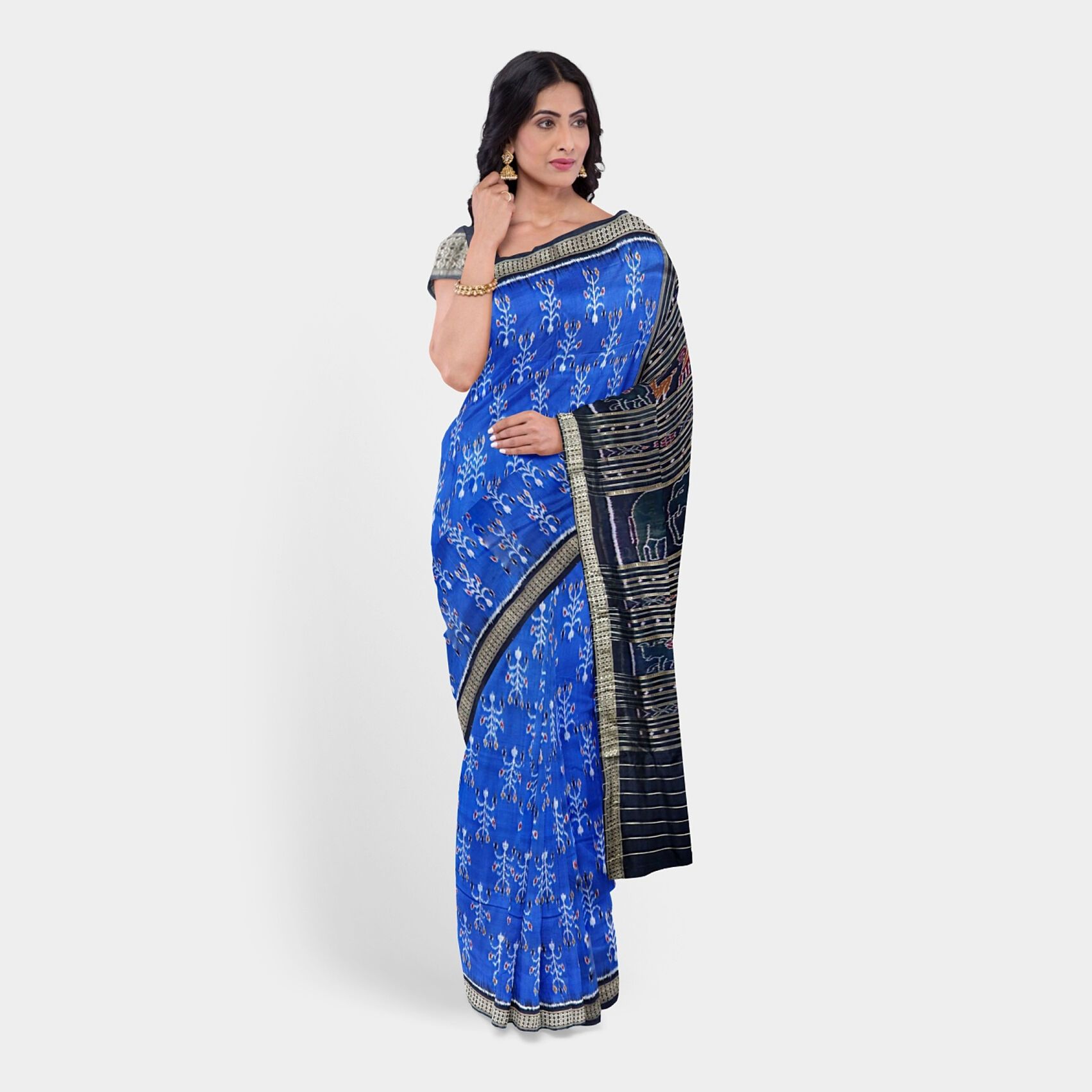 Special Motif Khandua Silk Saree