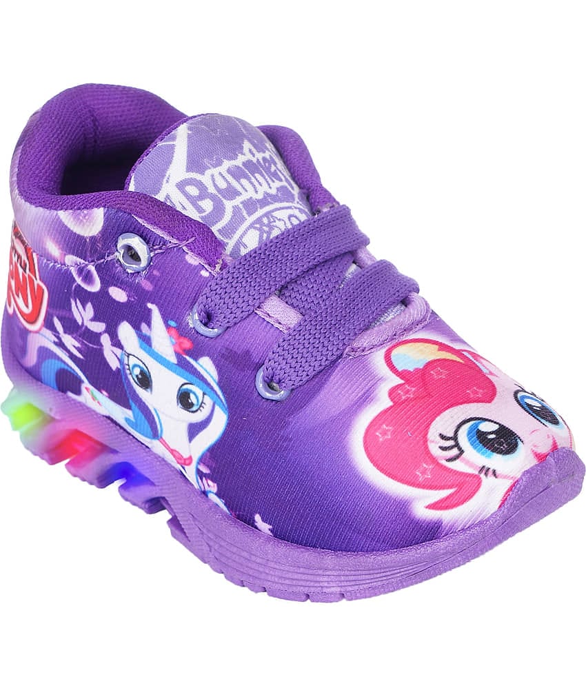 BUNNIES Baby Boys And Baby Girls LED Leight Indian Walking Shoes (1 Years To 5 Years )