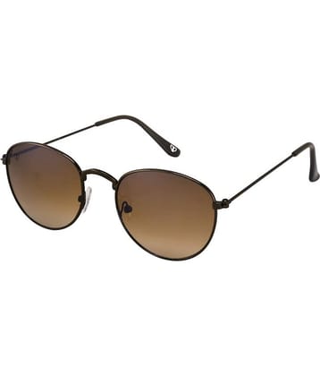 Walrus - Brown Oval Sunglasses ( WS-RYL-III-090909 )