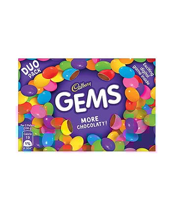 Cadbury Gems Sugar Coated Chocolate,  25.28 gm