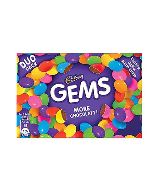 Cadbury Gems Sugar Coated Chocolate,  25.28 gm