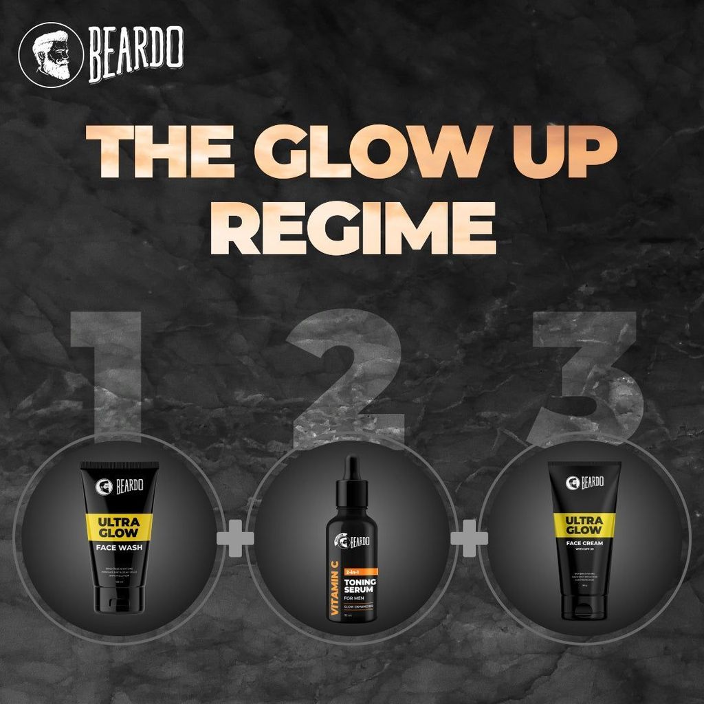 Beardo Vitamin C 2 in 1 Toning Serum (30ml)