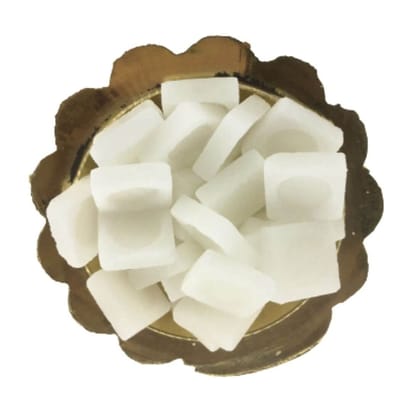 MAYAPURI Camphor Tablet Jar, Kapur | Kapoor | Kappuram for Puja, 75 Grams Jar (Pack of 1)