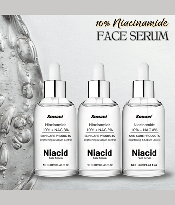 Sonavi Face Serum Niacinamide Spot Removal For All Skin Type ( Pack of 3 )