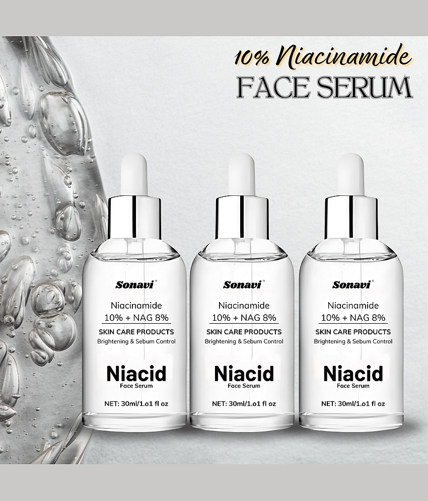 Sonavi Face Serum Niacinamide Spot Removal For All Skin Type ( Pack of 3 )