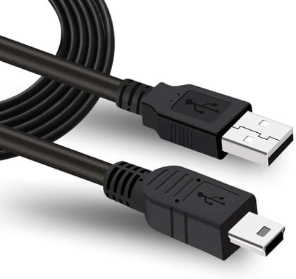 Hi-Lite Essentials V3 Mini USB Charging/Sync Cable for Camera, Hard disk, DVD Writers and other electronic Equipments