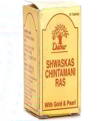 Dabur DABUR SHWAS KAS CHINTAMANI RAS (10 TABS)