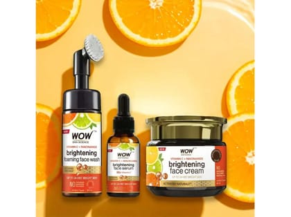 WOW Vitamin C Brightening Trio - 230ml Combo Pack