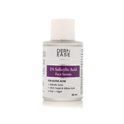 Dermease 2% Salicylic Acid Face Serum for Clear Skin