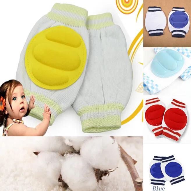 Baby Knee & Elbow Guard (Set of 1) Random Color