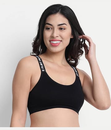 TESMEZY Pack of 1 Nylon Lightly Padded Racerback bra For Women ( White )
