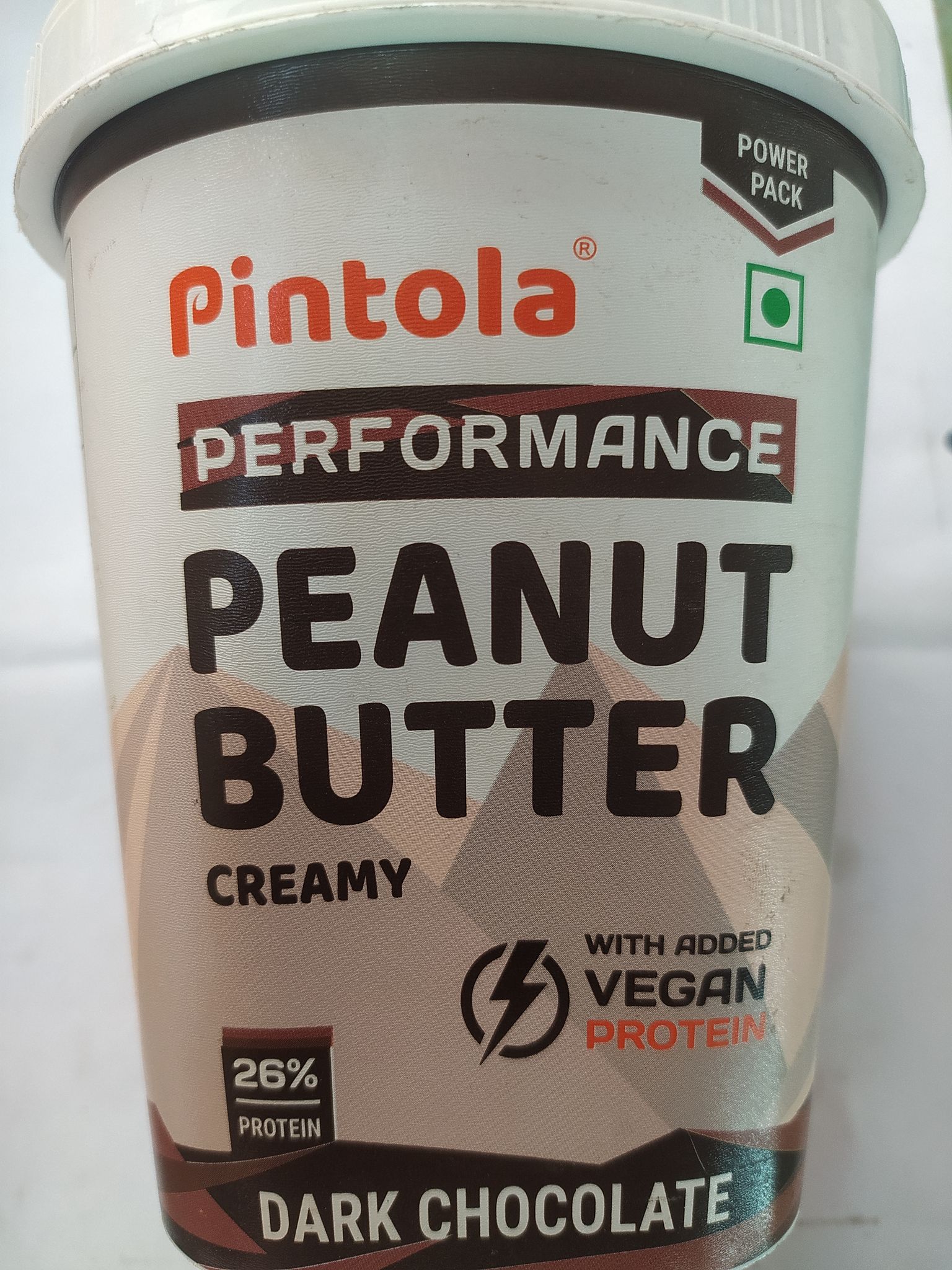Pintola Performance Peanut Butter Creamy Dark chocolate 
