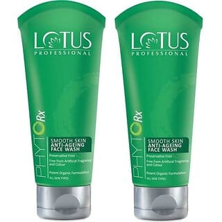Lotus Professional Smooth Skin Anti Ageing (Pack Of 2) Face Wash (160 Ml)
