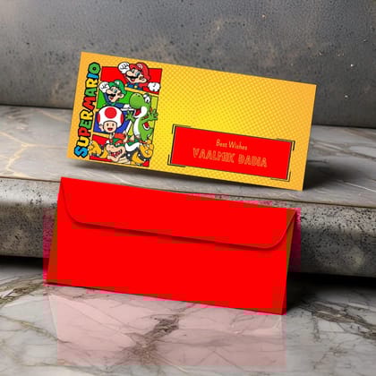 Money Envelopes - Super Mario - Set of 20-Default Title / Best Wishes