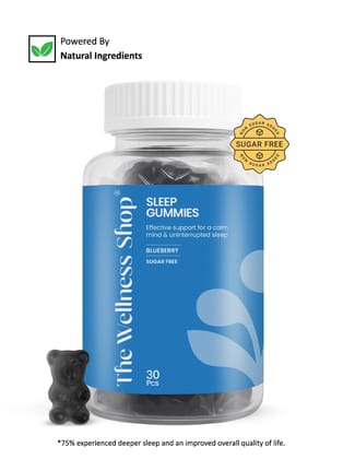 SLEEP GUMMIES – NATURAL SOLUTION FOR QUALITY SLEEP-Pack of 1