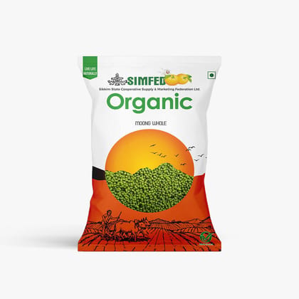 SIMFED Organic Moong Whole 1Kg
