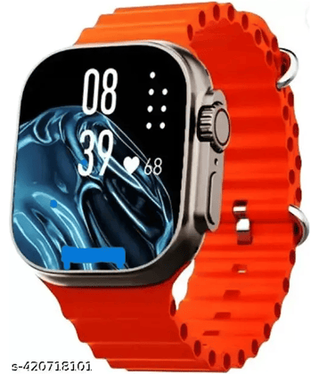 Premium Bluetooth Calling Touchscreen Wireless Charging with Fitness Health Sports Music