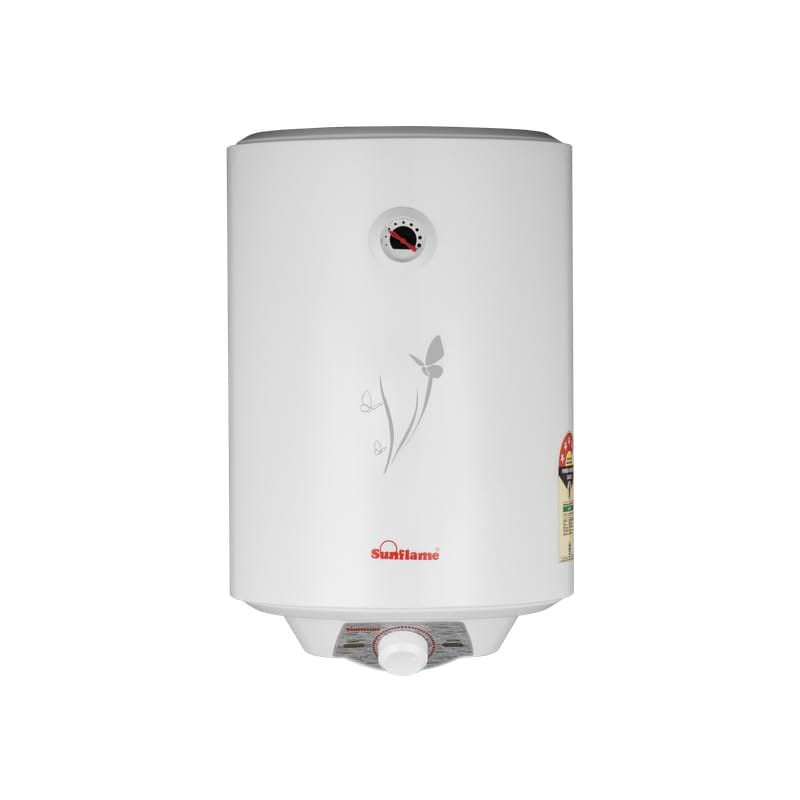 Sunflame Rolig 15 Litre Storage Water Heater | Faster Heating | Temperature Control Knob | Geyser with 3-Layer Advanced Safety | 7-Year Tank, 3-Year Heating Element and 2-Year Product Coverage Sunflame Rolig 15 Litre Storage Water Heater | Faster Heating