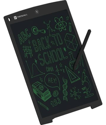 Portronics - LCD Writing Pad 12 Pack of 1