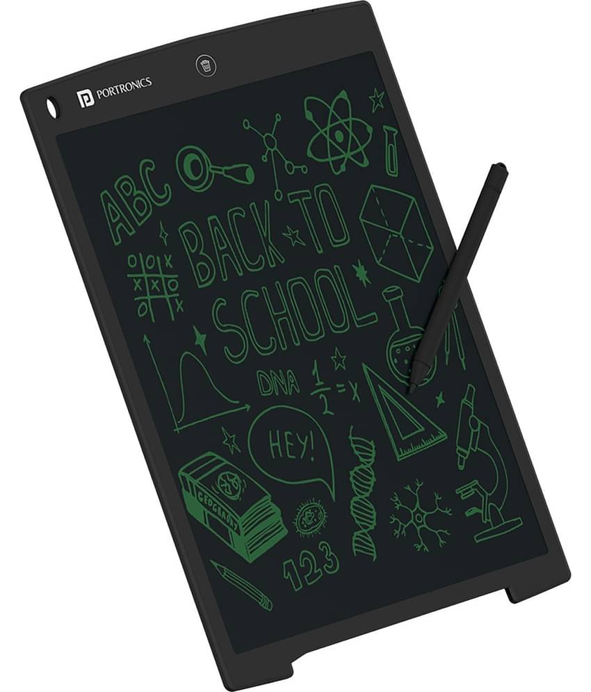Portronics - LCD Writing Pad 12 Pack of 1