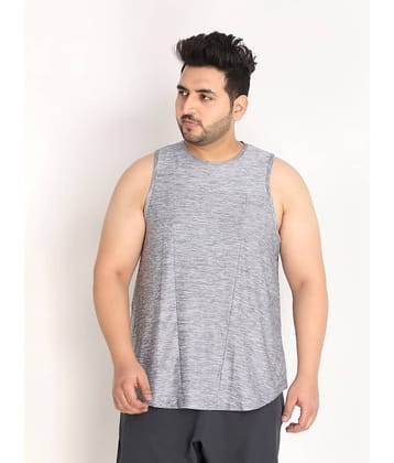 Chkokko Pack of 1 Polyester Regular Fit Men's T-Shirt ( Dark Grey )