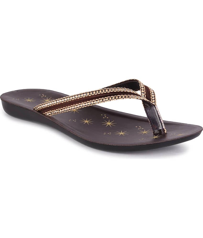 PENNEN Tan Women's Slipper