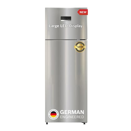 Bosch 269L, 2 Star, Frost Free Double Door Refrigerator | XL Fridge Space | Easy Touch UI Panel | Super fast Cooling and Freezing | 18 Hrs Cooling Retention (CTN29S02NI, Shiny Silver) Bosch 269L, 2 Star, Frost Free Double Door Refrigerator | XL Fridge Sp Bosch 269L, 2 Star, Frost Free Double Door Refrigerator | XL Fridge Space | Easy Touch UI Panel | Super fast Cooling and Freezing | 18 Hrs Cooling Retention (CTN29S02NI, Shiny Silver) Bosch 269L, 2 Star, Frost Free Double Door Refrigerator | XL Fridge Sp