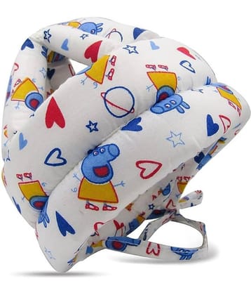 SUNTAP Multi-Colour Cotton Baby Helmet