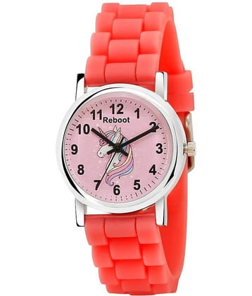 Reboot - Pink Dial Analog Girls Watch ( Pack of 1 )